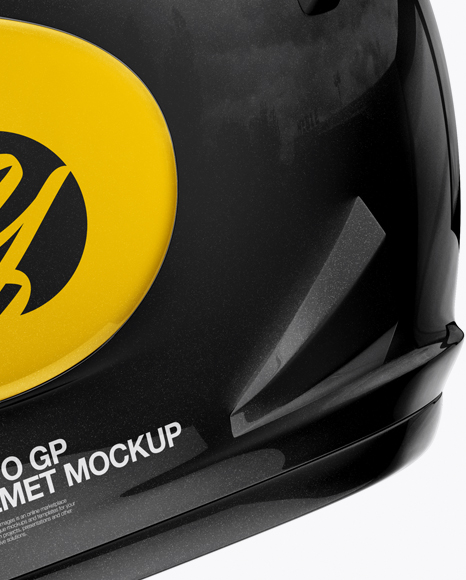 Download Moto GP Helmet Mockup - Side View in Object Mockups on ...
