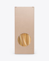 Download Kraft Box with Pasta Mockup - Front View in Box Mockups on ... Yellowimages Mockups