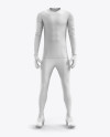 Download Men's Full Soccer Goalkeeper Kit with Pants mockup (Front ...