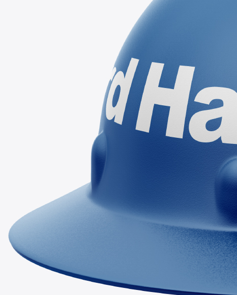 Download Full Brim Hard Hat Mockup - Front View in Apparel Mockups ...