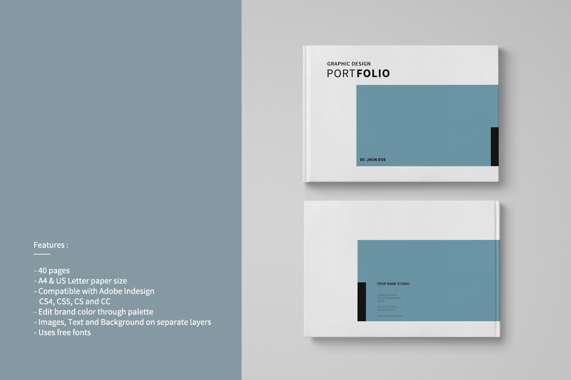 Graphic Design Portfolio Free Templates