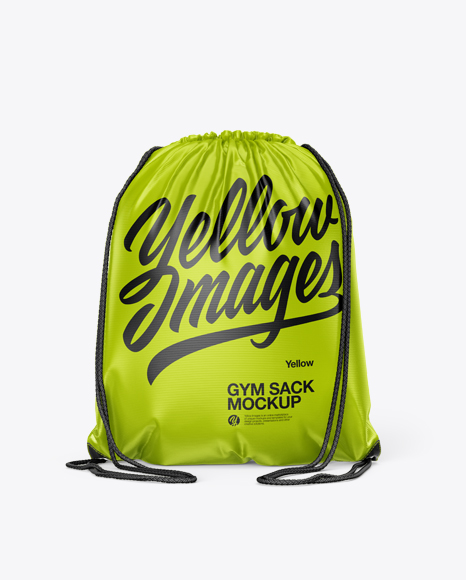 Download Glossy Gym Sack Mockup Back View Psd Template Free Templates Mockups Premium In Psd Yellowimages Mockups
