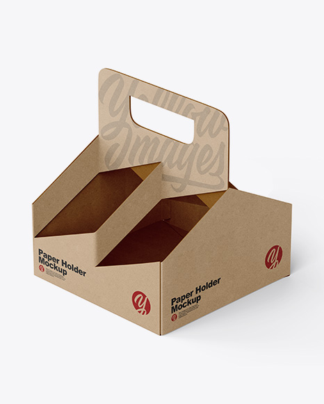 Kraft Coffee Holder Mockup Packaging Mockups Free Psd Mockups Clothing