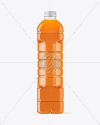 Plastic Bottle Mockup In Bottle Mockups On Yellow Images Object Mockups