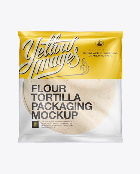 Download White Corn Tortillas Packaging Psd Mockup Best Psd Mockups Yellowimages Mockups