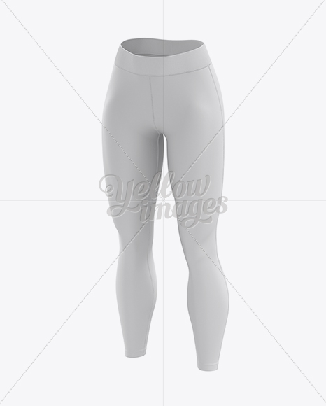 Download Women's Leggings Mockup - Front 3/4 view in Apparel ...