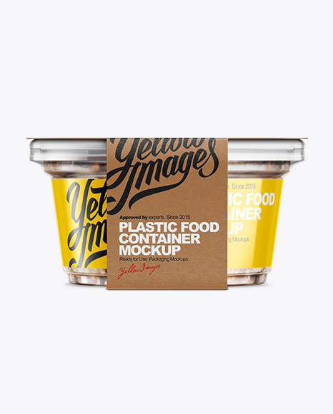 Download 200g Clear Plastic Food Container W Walnuts Mockup New Best Free Psd Mockups PSD Mockup Templates