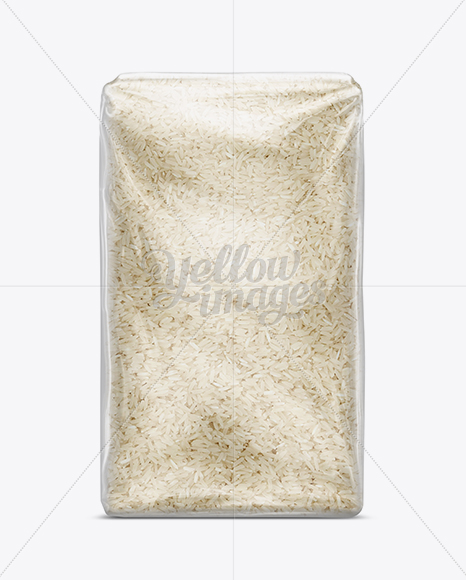 Download Basmati Rice Package Mockup in Bag & Sack Mockups on Yellow Images Object Mockups