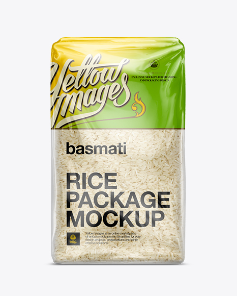 Download Basmati Rice Package Mockup Psd Mockups Template PSD Mockup Templates