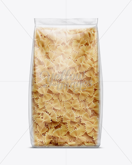 Download Farfalle Pasta Bag Mockup in Flow-Pack Mockups on Yellow ...