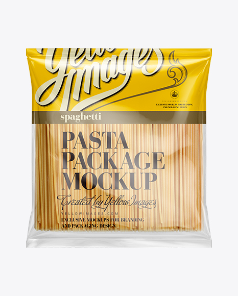 Big Spaghetti Bag Psd Mockup Horizontal Flyer Mockup Psd Free Download