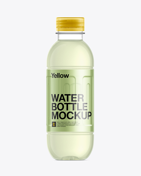 Download 500ml Pet Bottle With Lemon Energy Water Psd Mockup Free 100 Psd 3d Mockups Templates PSD Mockup Templates