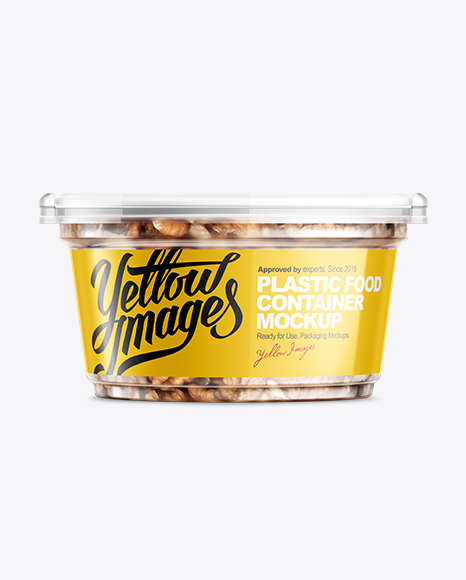 Download 200g Plastic Cup W Walnuts Mockup Packaging Mockups 3d Logo Mockups Free Download PSD Mockup Templates