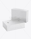 Download 2 Napkin Boxes Mockup in Box Mockups on Yellow Images ...