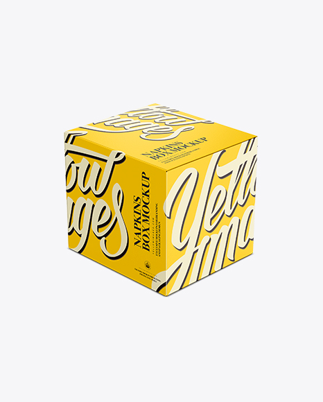 Download Tissue Box Mockup Back 3 4 View High Angle Shot Packaging Mockups Resources For Free And Premium Psd Mockups Yellowimages Mockups