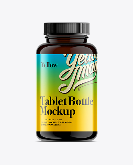 Download Amber Pill Bottle Mock Up New Free Mockup Design