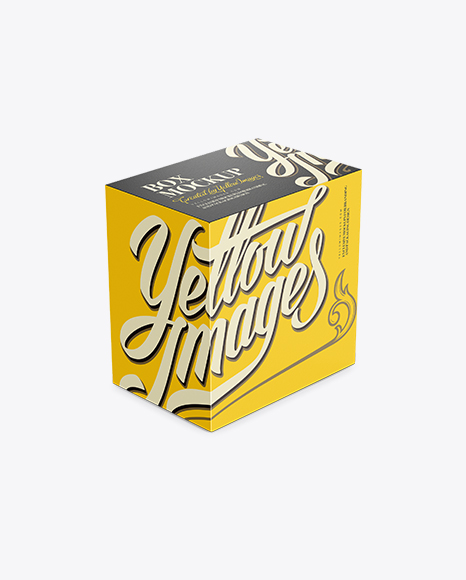 Download Free Vertical Box Mockup Yellowimages